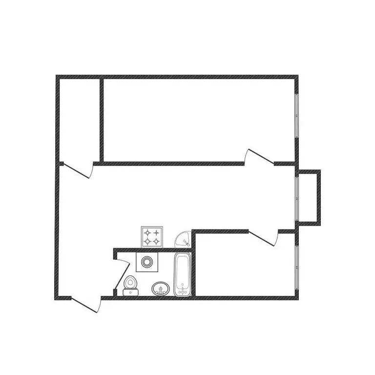 2-комнатная квартира: Бийск, улица Владимира Ленина, 254 (44.4 м) - Фото 1