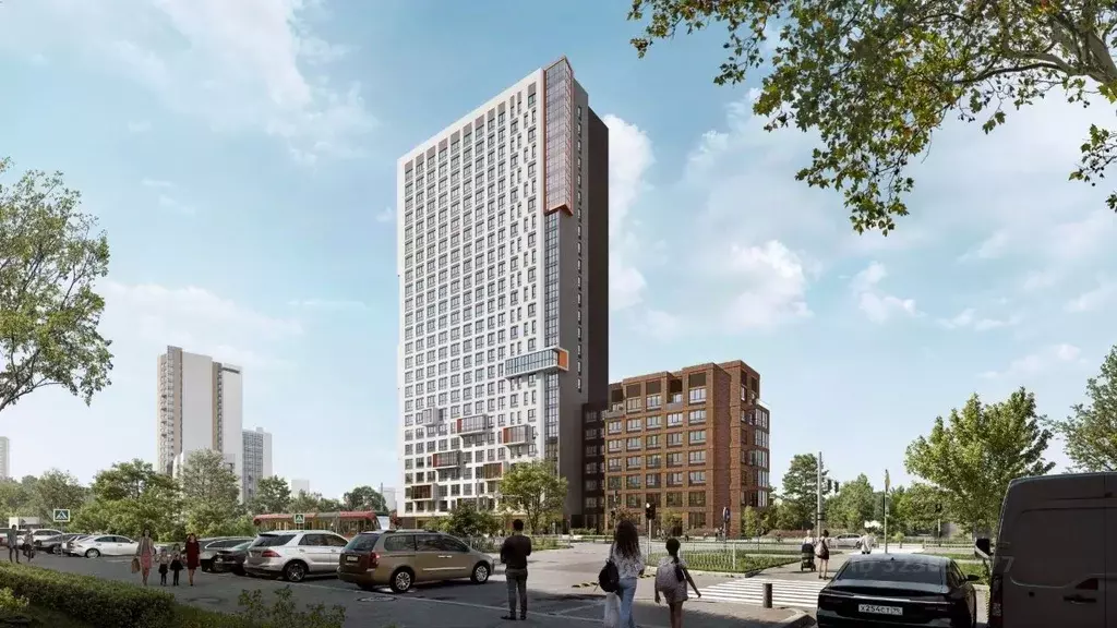 1-к кв. Свердловская область, Екатеринбург ул. Семена Лагоды, 80 (42.2 ... - Фото 2