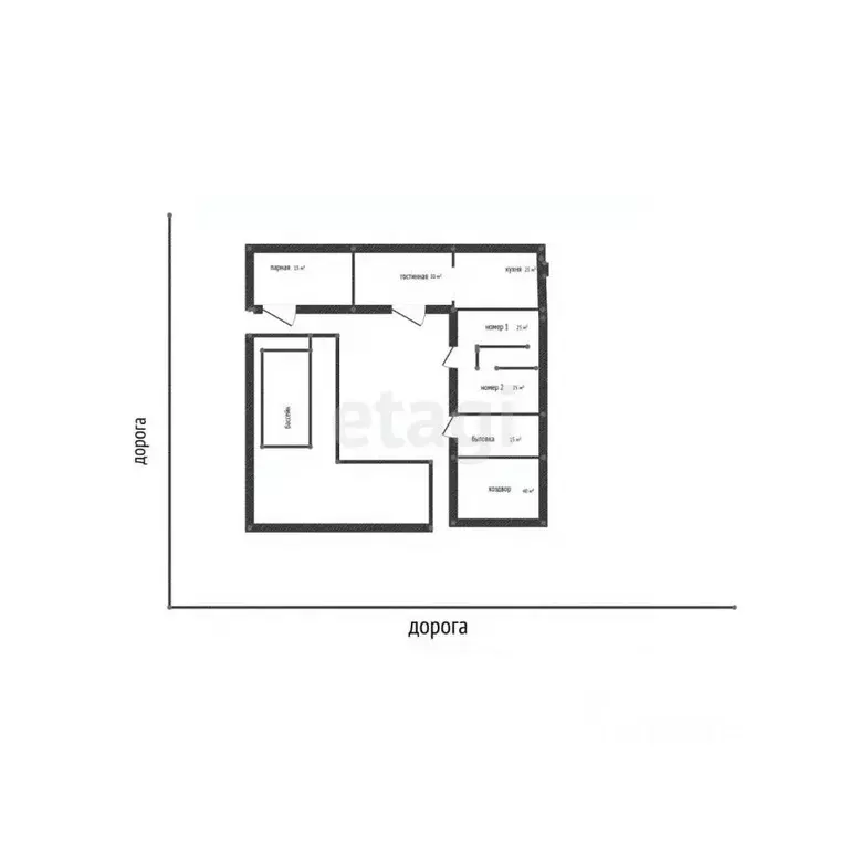 Дом в Адыгея, Майкопский район, Краснооктябрьское с/пос, Заречное-2 ... - Фото 2