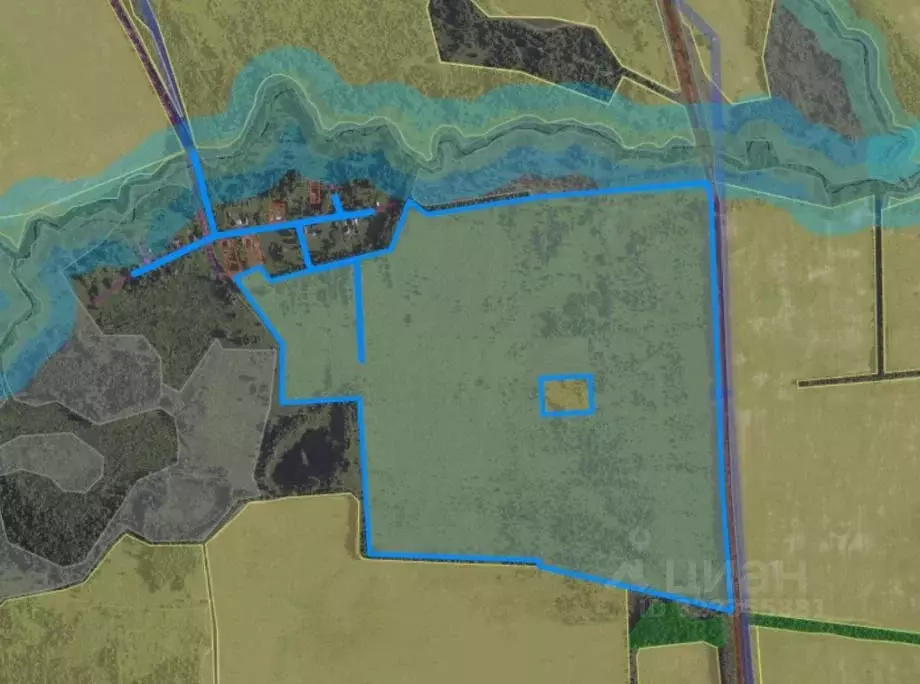 Участок в Рязанская область, Клепиковский район, Уткинское с/пос, д. ... - Фото 2