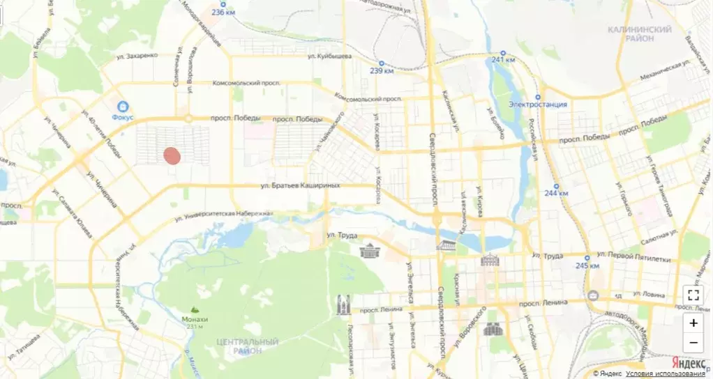 Участок в Челябинская область, Челябинск пл. Революции (4.1 сот.) - Фото 2