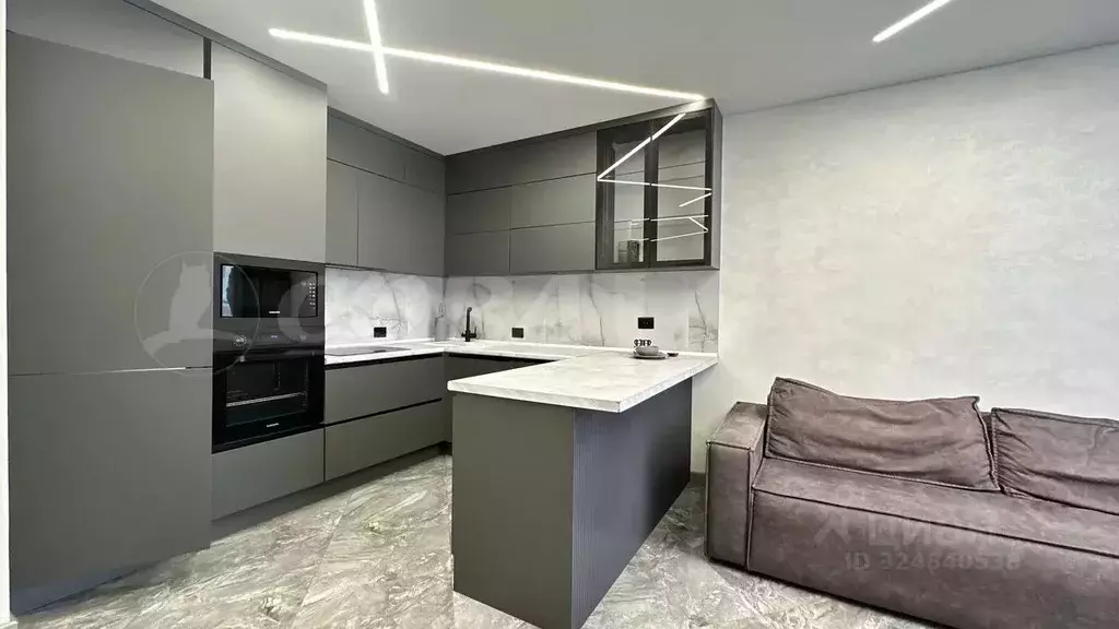 1-к кв. Тюменская область, Тюмень ул. Пожарных и Спасателей, 5 (40.9 ... - Фото 1