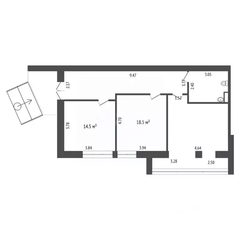 Офис в Тюменская область, Тюмень ул. Шиллера, 22 (81 м) - Фото 2