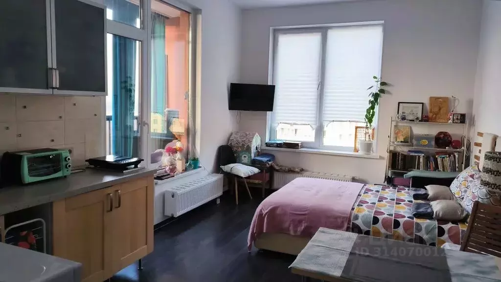 Студия Санкт-Петербург аллея Арцеуловская, 19 (32.0 м) - Фото 1