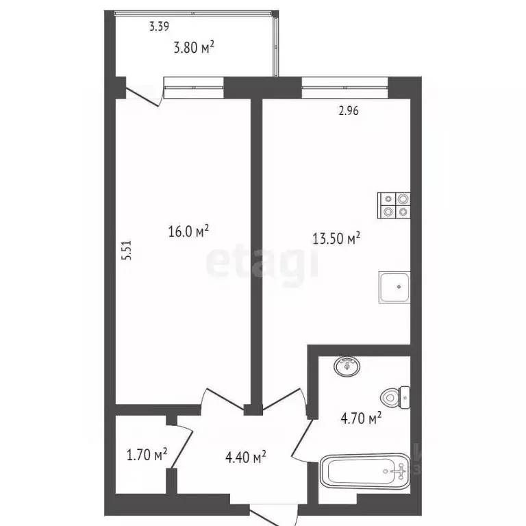1-к кв. Ростовская область, Ростов-на-Дону Халтуринский пер., 206В/106 ... - Фото 1