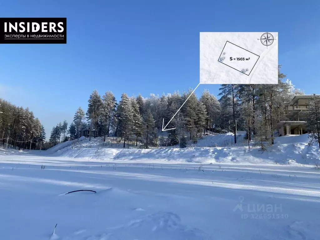 Участок в Ленинградская область, Всеволожский район, Бугровское ... - Фото 1