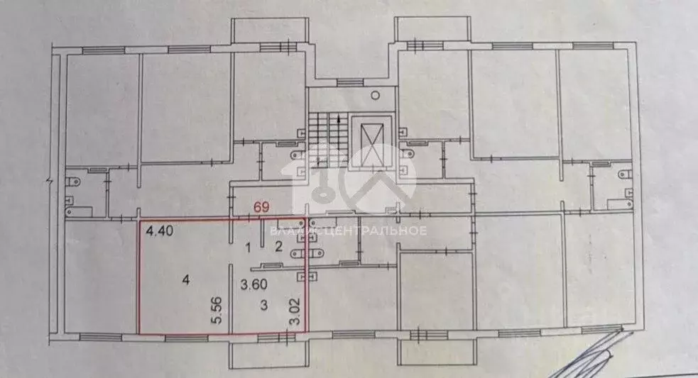 1-к кв. Новосибирская область, Новосибирск ул. Виктора Уса, 7/1 (43.5 ... - Фото 2