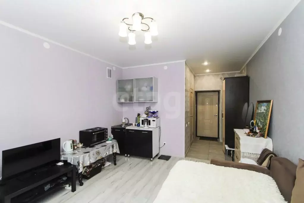 Студия Тюменская область, Тюмень Комбинатская ул., 54к2 (24.7 м) - Фото 1