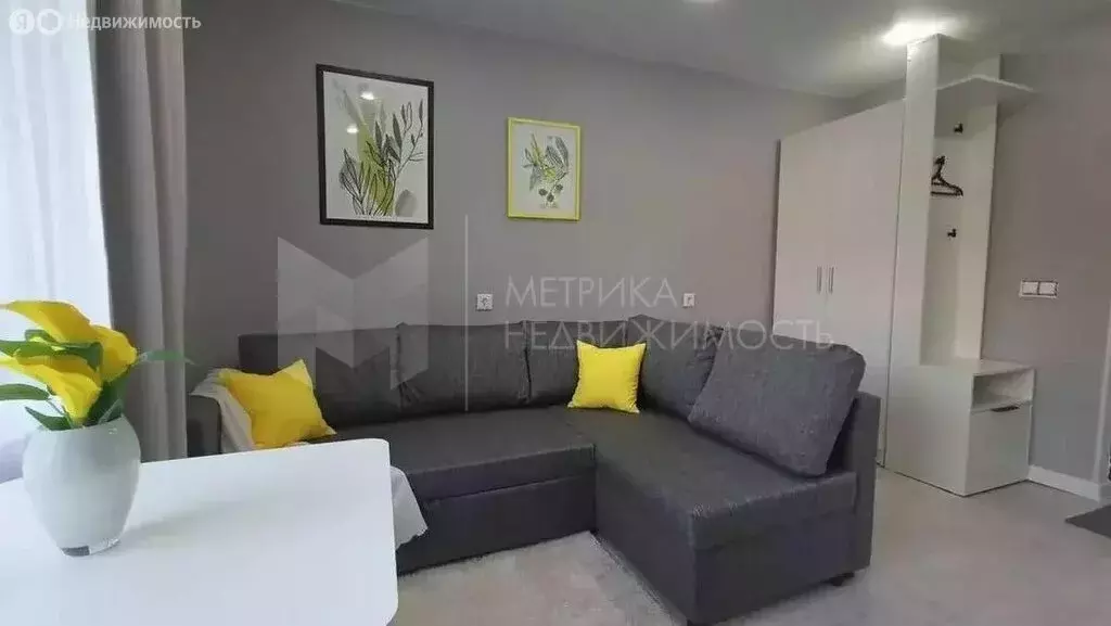 Квартира-студия: Новотарманский, Центральная улица, 52 (15 м) - Фото 2