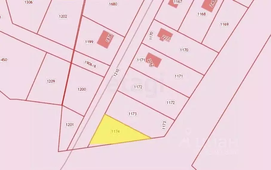 Участок в Тульская область, Тула городской округ, с. Частое ул. ... - Фото 2