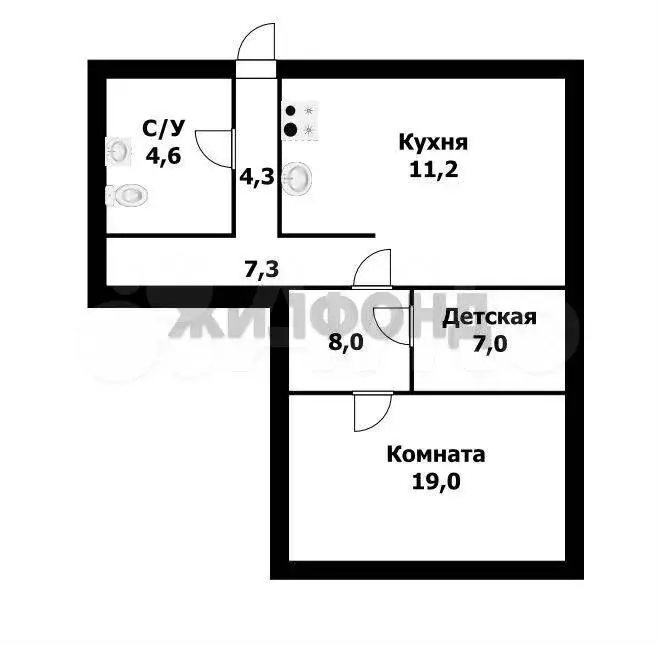 Дом 77,8 м на участке 4,6 сот. - Фото 0