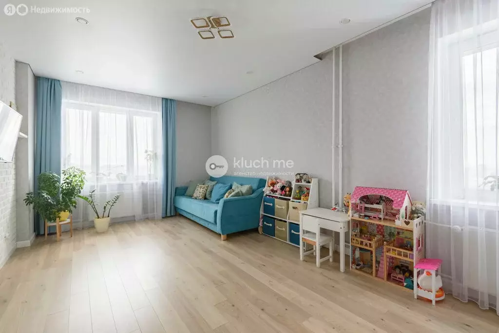 2-комнатная квартира: Казань, проспект Альберта Камалеева, 32Б (56.4 ... - Фото 2