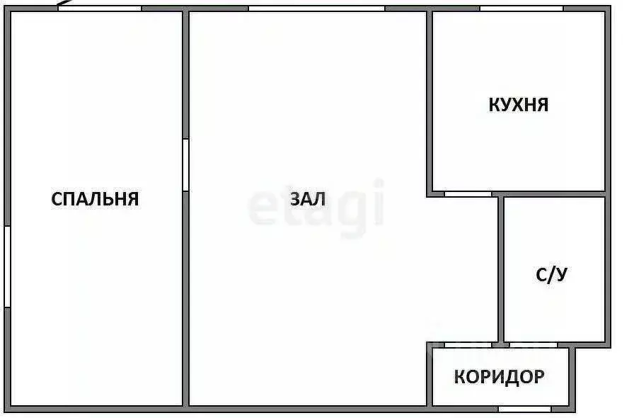 2-к кв. Тульская область, Богородицк ул. Коммунаров, 64 (47.0 м) - Фото 1