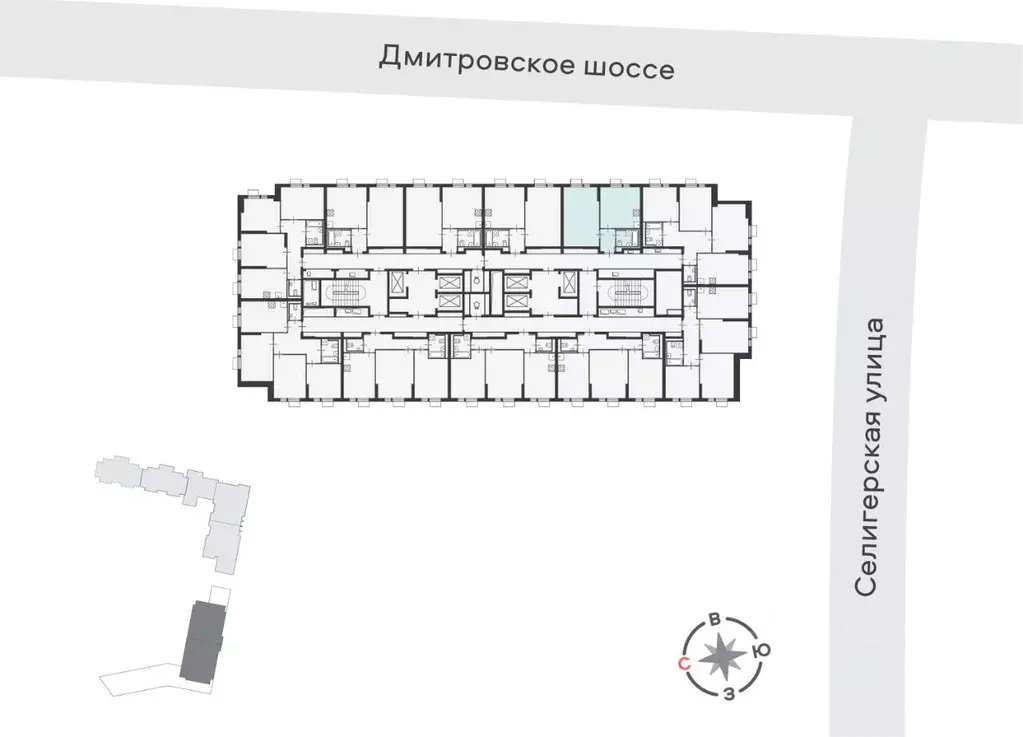1-к кв. Москва Дмитровское ш., вл89 (48.9 м) - Фото 2