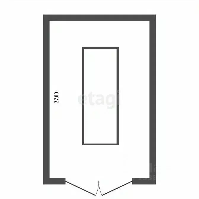 Гараж в Красноярский край, Красноярск ул. Красной Армии, 71Г (27 м) - Фото 1