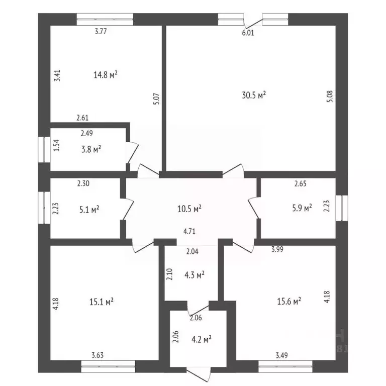 Дом в Ростовская область, Неклиновский район, с. Новобессергеневка ул. ... - Фото 2