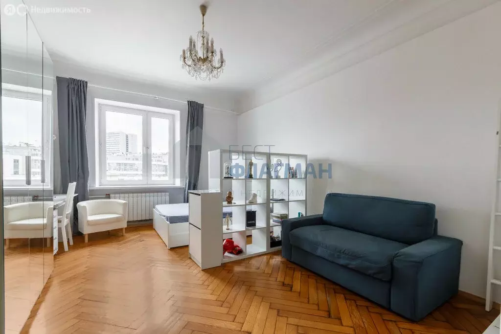 3-комнатная квартира: Москва, Новинский бульвар, 12 (91.8 м) - Фото 1