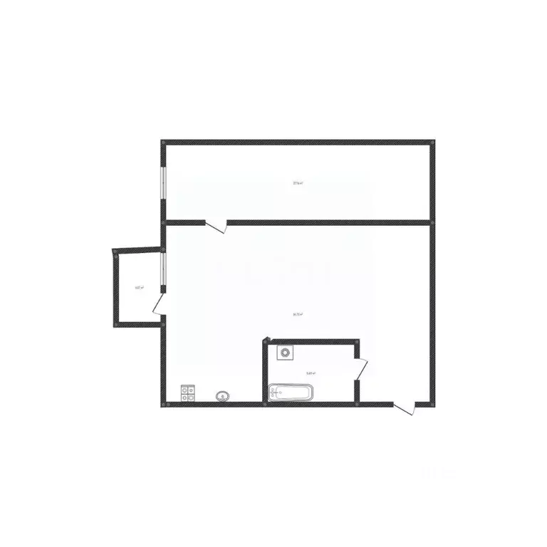 2-к кв. Иркутская область, Ангарск 95-й кв-л, 6 (45.1 м) - Фото 2