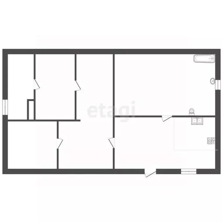 Дом в Ставропольский край, Пятигорск ул. Кутейникова (40 м) - Фото 2