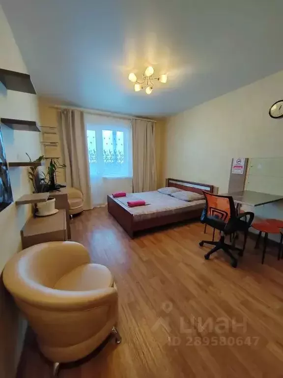 1-к кв. Ханты-Мансийский АО, Сургут тракт Тюменский, 4 (35.0 м) - Фото 1