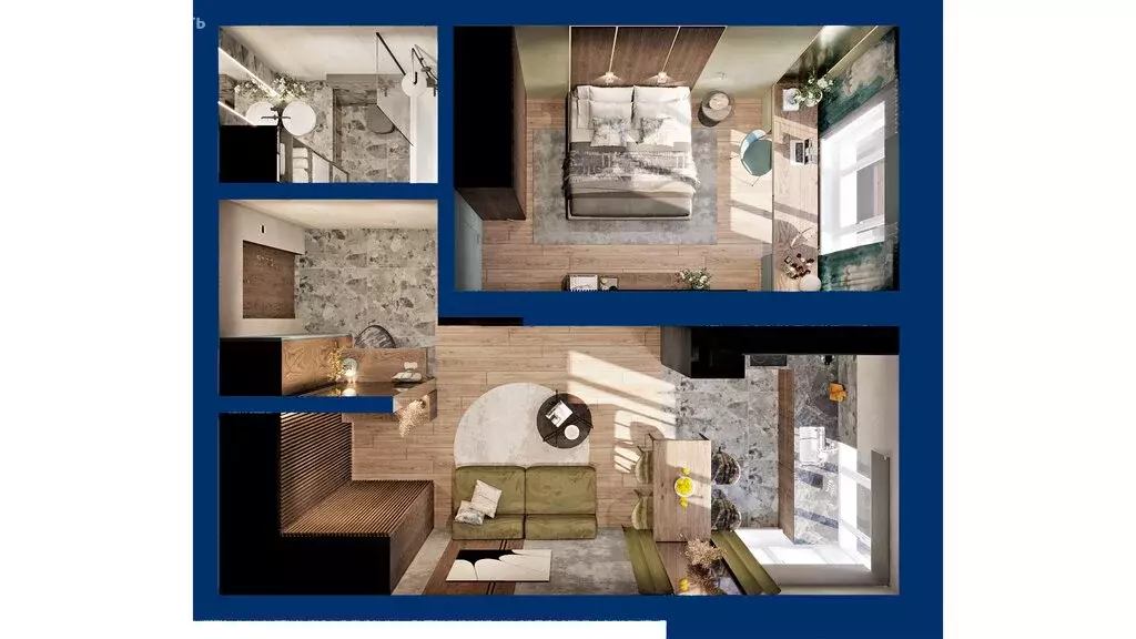 1-комнатная квартира: Уфа, Сипайловская улица, 31 (43.71 м) - Фото 2