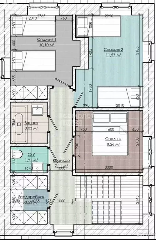 Дом в Русско-Юрмашский сельсовет (136.6 м) - Фото 2