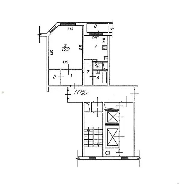 1-комнатная квартира: Балашиха, микрорайон Ольгино, улица Ляхова, 3 ... - Фото 2