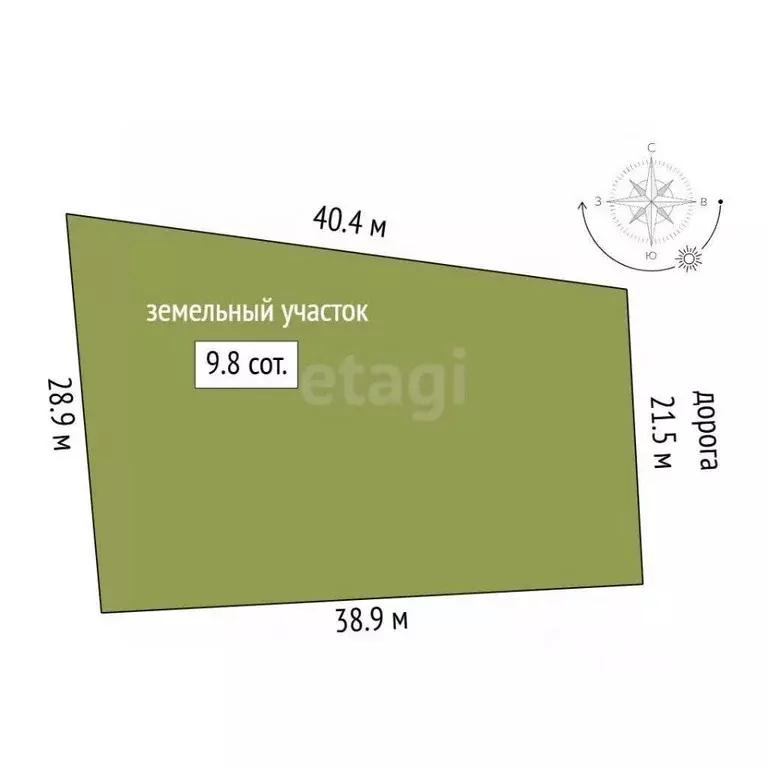 Участок в Ростовская область, Аксайский район, Старочеркасская ст-ца, ... - Фото 2