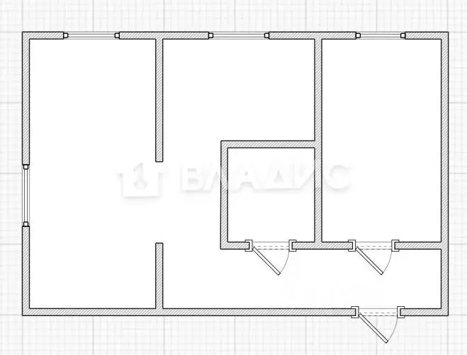 2-к кв. Иркутская область, Иркутск Аэрофлотская ул., 3 (43.0 м) - Фото 2