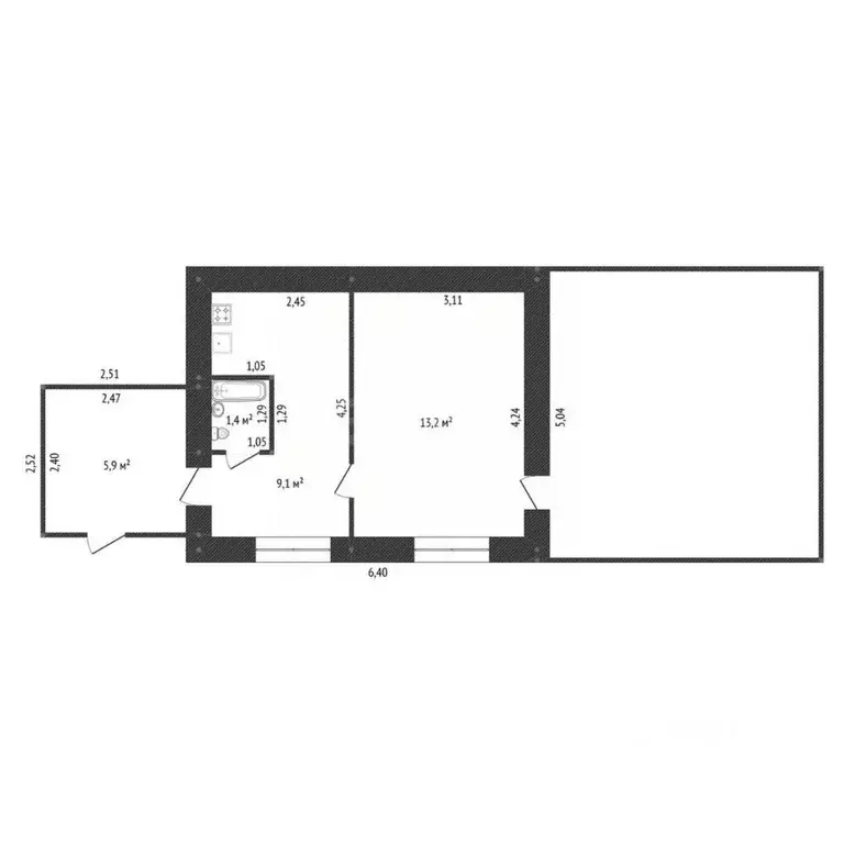 Дом в Башкортостан, Уфа городской округ, с. Нагаево ул. Советская, 45Б ... - Фото 2