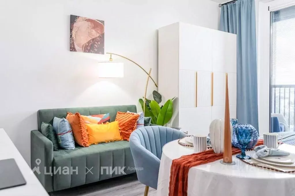 Студия Санкт-Петербург Уральская ул., 23 (25.0 м) - Фото 2