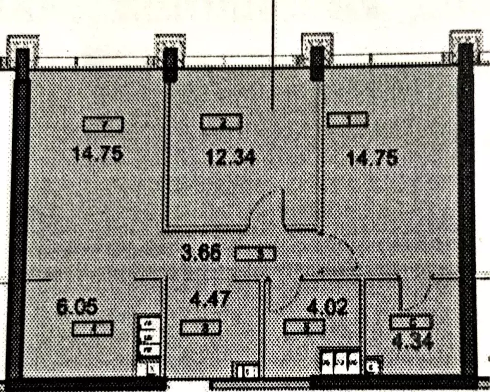 2-к кв. Москва ул. 4-я Марьиной рощи, 12к2 (64.4 м) - Фото 1