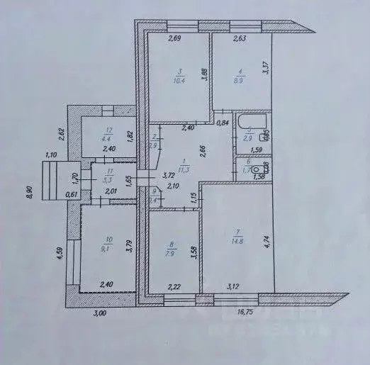 Дом в Новосибирская область, Искитимский район, Мичуринский сельсовет, ... - Фото 2
