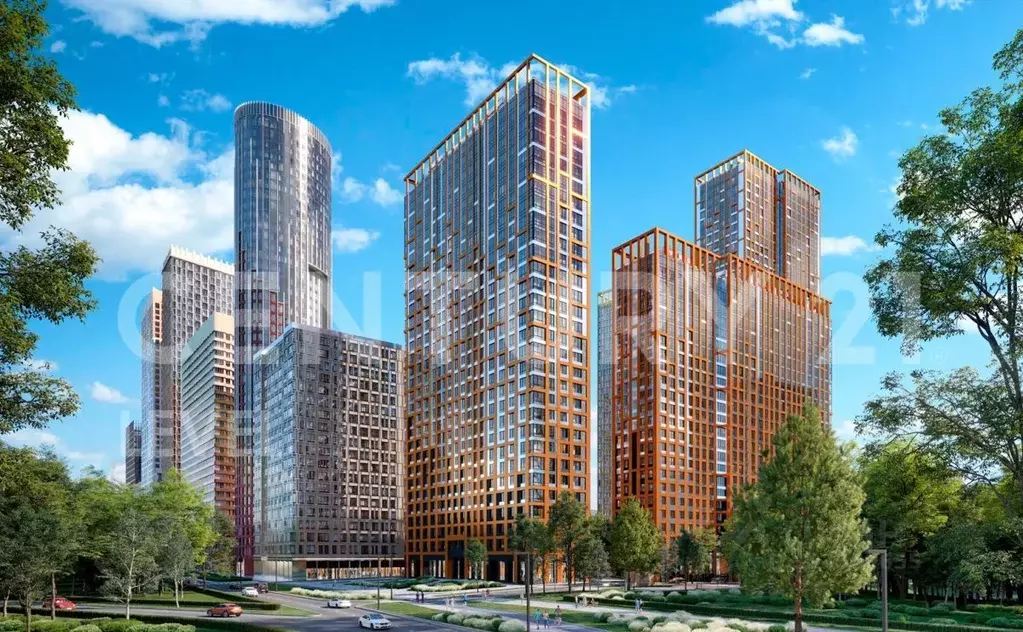 2-к кв. Москва Шелепихинская наб., 40к1 (59.0 м) - Фото 1