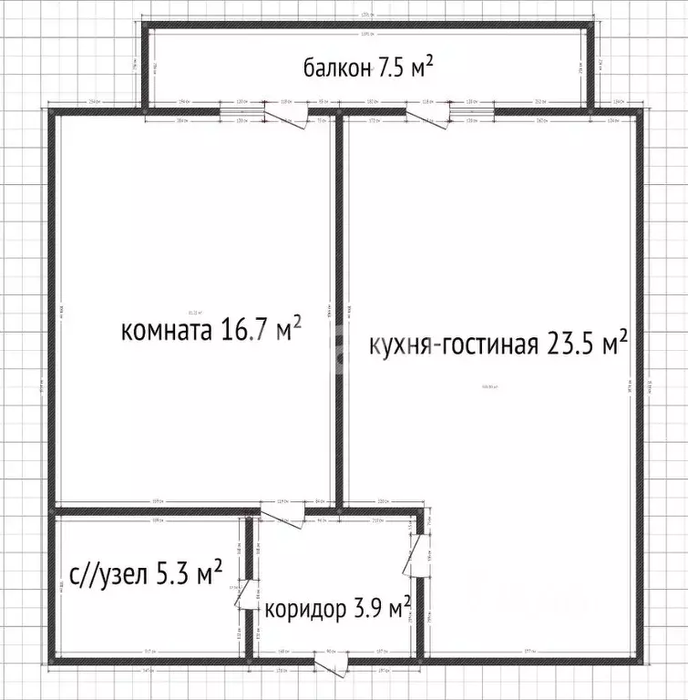 1-к кв. Краснодарский край, Краснодар ул. Автолюбителей, 1Гк1 (49.5 м) - Фото 0