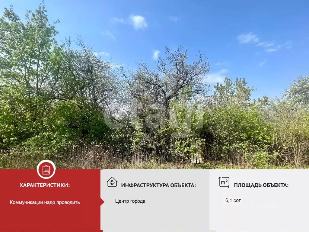 Участок в Белгородская область, Губкин ул. Свободная, 3 (15.0 сот.) - Фото 1