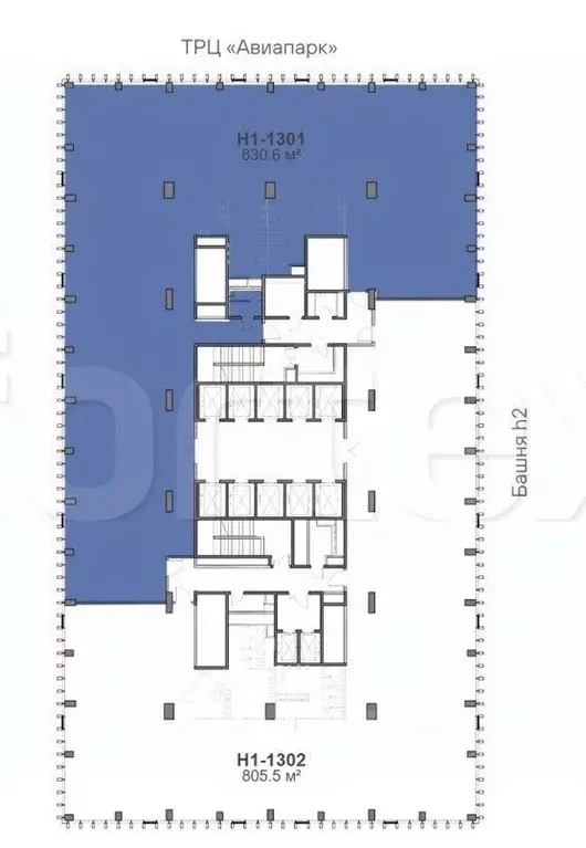 Офис в Москва Ходынский бул., 6с2 (831 м) - Фото 1
