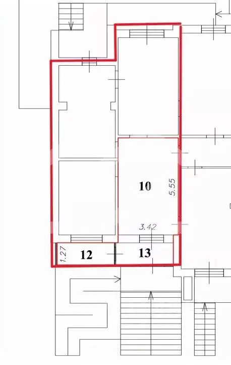 Помещение свободного назначения в Москва ул. Милашенкова, 7К1 (81 м) - Фото 1