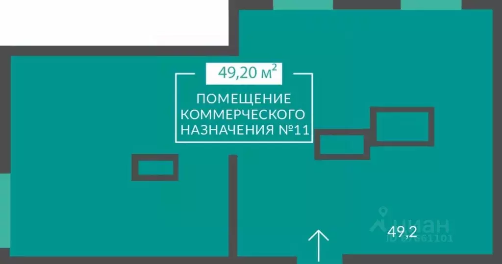 1-к кв. Крым, Евпатория ул. Симферопольская, 2Х (49.2 м) - Фото 0