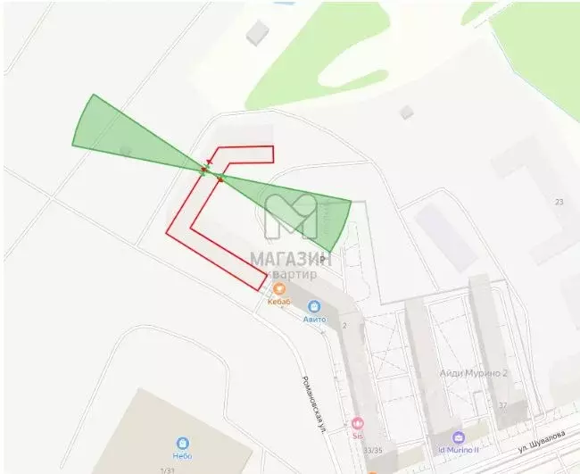 Торговая площадь в Ленинградская область, Мурино Всеволожский район, ... - Фото 2