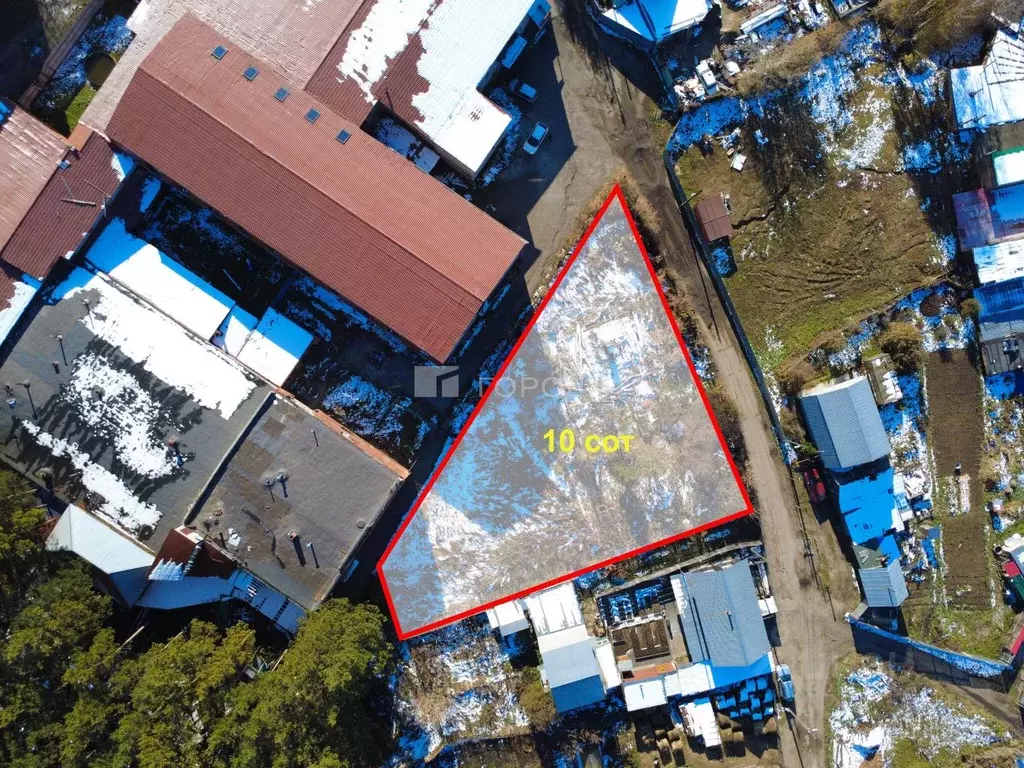 Участок в Томская область, Томск Спичфабрика мкр, ул. Залоговая, 123 ... - Фото 1