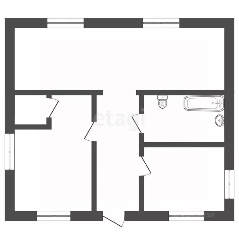 Дом в Ставропольский край, Минераловодский муниципальный округ, пос. ... - Фото 1