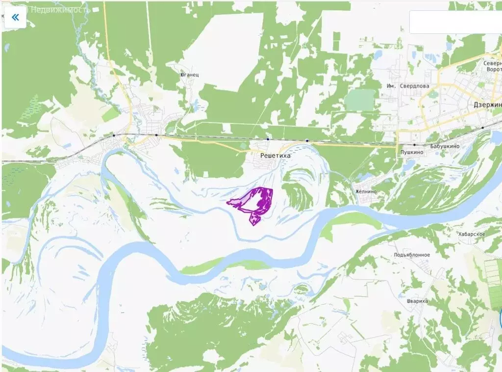 Участок в Нижегородская область, Володарский муниципальный округ, ... - Фото 1