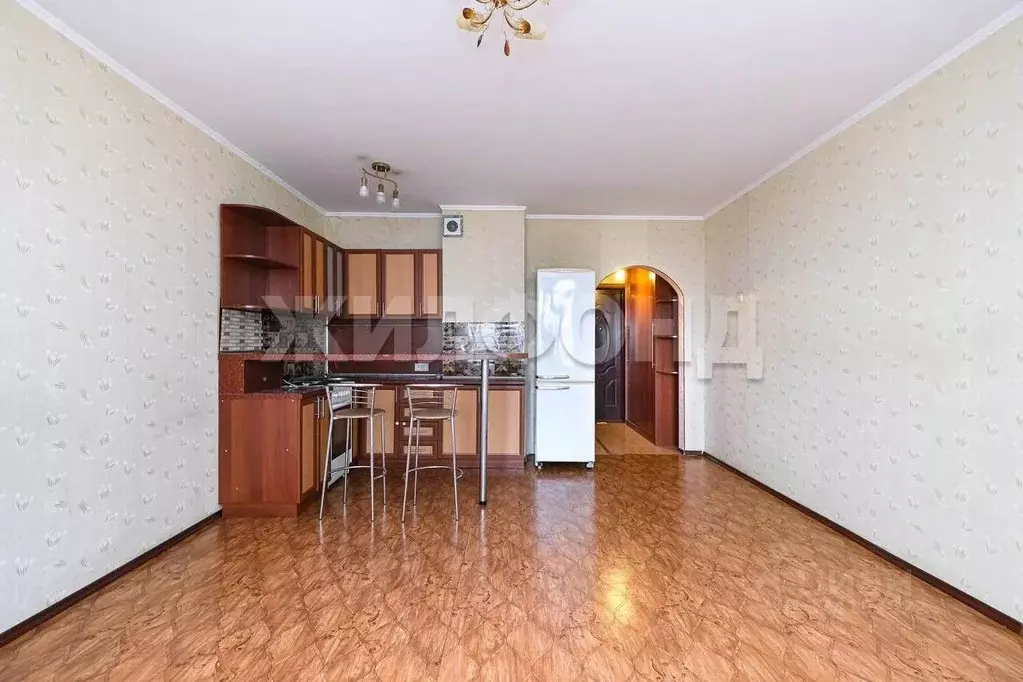 1-к кв. Новосибирская область, Новосибирск ул. В. Высоцкого, 54 (32.5 ... - Фото 1