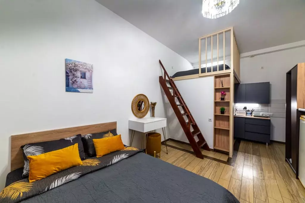 Студия Санкт-Петербург Гончарная ул., 21 (24.0 м) - Фото 1