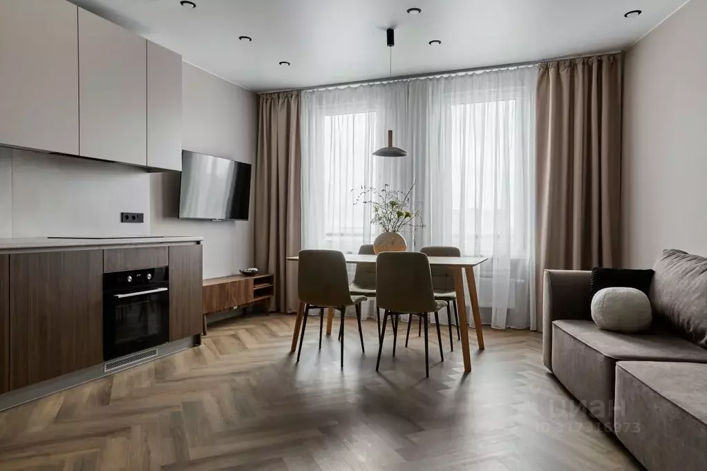2-к кв. Санкт-Петербург просп. Крузенштерна, 4 (61.7 м) - Фото 1