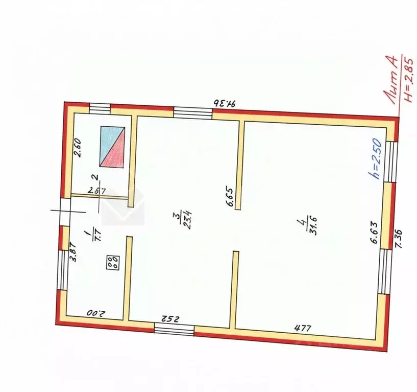 Дом в Омская область, Омский район муниципальный округ, с. Надеждино ... - Фото 2