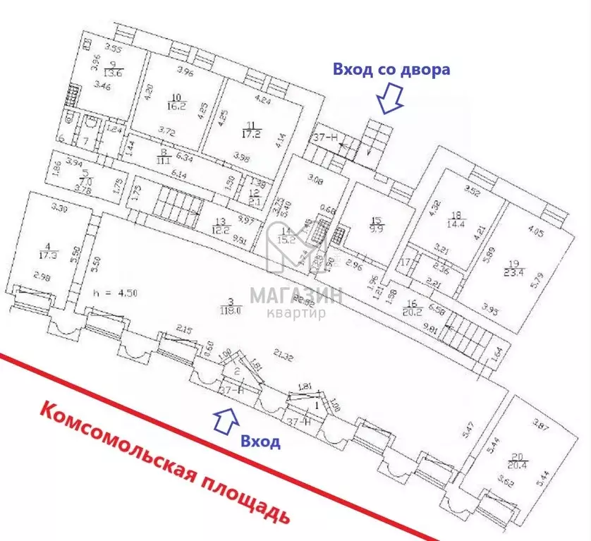 Помещение свободного назначения в Санкт-Петербург просп. Стачек, 55 ... - Фото 0