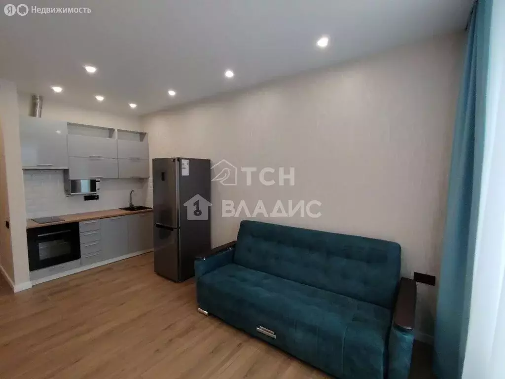 Квартира-студия: посёлок Вешки, Третьяковская улица, 1 (25.5 м) - Фото 2