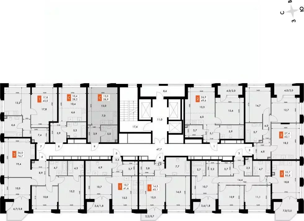 Студия Нижегородская область, Нижний Новгород Черниговская ул. (28.9 ... - Фото 1
